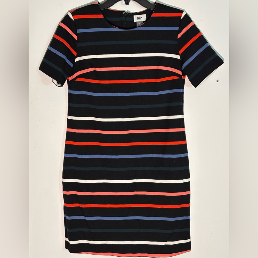 Old Navy Multi Color Stripes Dress